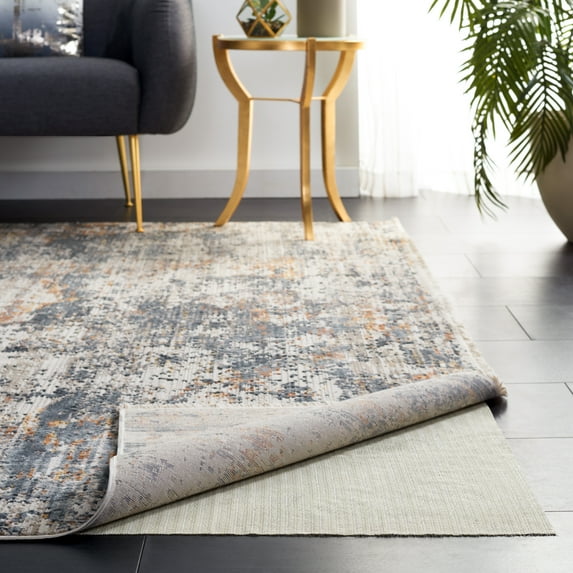 SAFAVIEH Advance Ultra Non-Slip Grid Rug Pad, White, 3' x 5' (Set of 2)