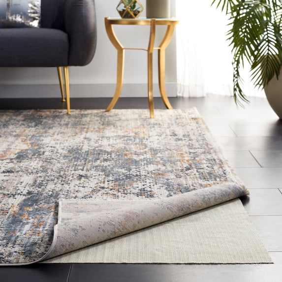 SAFAVIEH Advance Ultra Non-Slip Grid Rug Pad, White, 8' x 10'