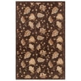 thumbnail image 1 of SAFAVIEH Agra Vianne Floral Wool Area Rug, Brown, 4' x 6', 1 of 9