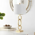 thumbnail image 1 of SAFAVIEH Alaia 32 in. Round Chain Iron Table Lamp, Gold, 1 of 4