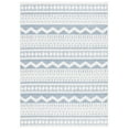 thumbnail image 1 of SAFAVIEH Alamo Curtis Geometric Area Rug, Blue/Ivory, 5'3" x 7'6", 1 of 8