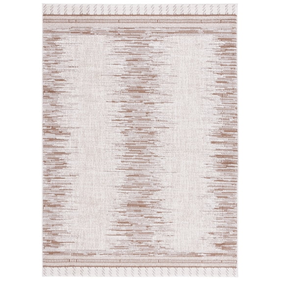 SAFAVIEH Alamo Keila Abstract Area Rug, Taupe/Ivory, 8' x 10'