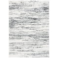 thumbnail image 1 of SAFAVIEH Alamo Olga Stripe Area Rug, Charcoal/Ivory, 5'3" x 7'6", 1 of 5