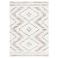 thumbnail image 1 of SAFAVIEH Alamo Stamen Geometric Area Rug, Ivory/Taupe, 6'7" x 6'7" Round, 1 of 6