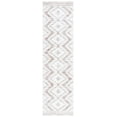 thumbnail image 1 of SAFAVIEH Alamo Stamen Geometric Runner Rug, Ivory/Taupe, 2'2" x 8', 1 of 8
