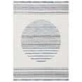 thumbnail image 1 of SAFAVIEH Alamo Warner Geometric Area Rug, Ivory/Navy, 5'3" x 7'6", 1 of 8