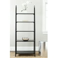 thumbnail image 1 of SAFAVIEH Albert Rustic Glam Solid 5 Tier Etagere, Black, 1 of 5