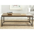 thumbnail image 1 of SAFAVIEH Alec Coffee Table Brown, 1 of 5