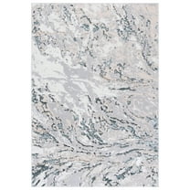 SAFAVIEH Alenia Gligor Abstract Area Rug, Grey/Blue, 8' x 10'