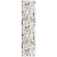 thumbnail image 1 of SAFAVIEH Alenia Steward Distressed Runner Rug, Grey/Beige, 2' x 8', 1 of 6