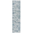 thumbnail image 1 of SAFAVIEH Alhambra Petar Abstract Runner Rug, Cream/Turquoise, 2' x 8', 1 of 7