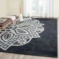 thumbnail image 1 of SAFAVIEH Allure Salena Abstract Wool Area Rug, Grey/Ivory, 4' x 6', 1 of 6