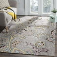 thumbnail image 1 of SAFAVIEH Allure Violet Floral Wool Area Rug, Grey/Multi, 5' x 8', 1 of 6