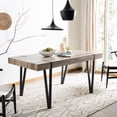 thumbnail image 1 of SAFAVIEH Alyssa Mid-Century Dining Table, Multi/Brown, 1 of 8