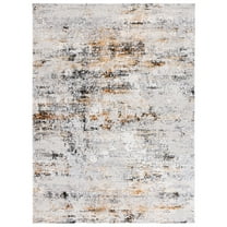 SAFAVIEH Amalfi Cian Distressed Area Rug, Cream/Gold, 8' x 10'