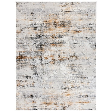 SAFAVIEH Amalfi Cian Distressed Area Rug, Cream/Gold, 8' x 10'