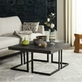 thumbnail image 1 of SAFAVIEH Amalya Modern Mid-Century Wood Coffee Table, Dark Grey, 1 of 9