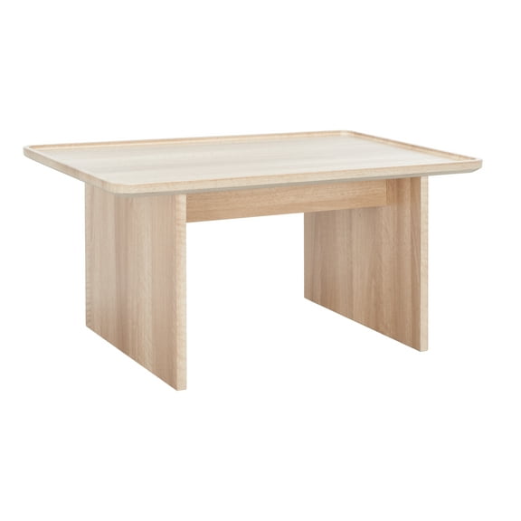 SAFAVIEH Amaya Square Rustic Coffee Table, Natural