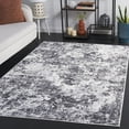thumbnail image 1 of SAFAVIEH Amelia Alastar Abstract Distressed Area Rug, Charcoal/Ivory, 6' x 9', 1 of 11