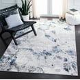 thumbnail image 1 of SAFAVIEH Amelia Ashley Abstract Area Rug, Gray/Blue, 6' x 9', 1 of 10