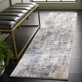 thumbnail image 1 of SAFAVIEH Amelia Boyce Abstract Runner Rug, Gray/Gold, 2'2" x 10', 1 of 12