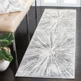 thumbnail image 1 of SAFAVIEH Amelia Caelie Abstract Runner Rug, Gray/Gold, 2'3" x 10', 1 of 11