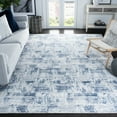 thumbnail image 1 of SAFAVIEH Amelia Carrie Abstract Area Rug, Navy/Light Gray, 8' x 10', 1 of 12