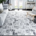 thumbnail image 1 of SAFAVIEH Amelia Carrie Abstract Area Rug, Gray/Charcoal, 8' x 10', 1 of 12