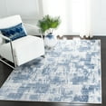 thumbnail image 1 of SAFAVIEH Amelia Carrie Abstract Area Rug, Ivory/Blue, 4' x 6', 1 of 12