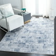 thumbnail image 1 of SAFAVIEH Amelia Carrie Abstract Area Rug, Navy/Light Gray, 6' x 9', 1 of 12