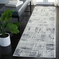 thumbnail image 1 of SAFAVIEH Amelia Carrie Abstract Runner Rug, Gray/Charcoal, 2'2" x 8', 1 of 11