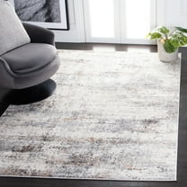 SAFAVIEH Amelia Cearra Abstract Area Rug, Gray/Gold, 5'5" x 7'7"