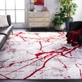 thumbnail image 1 of Safavieh Amelia Pemala Abstract Area Rug, Gray/Red, 9' x 12', 1 of 13