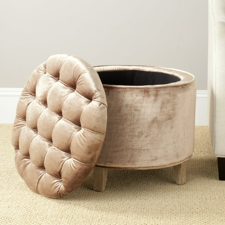 Brown storage sale ottoman walmart