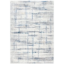 SAFAVIEH Amelia Doncho Abstract Area Rug, Grey/Blue, 8' x 10'