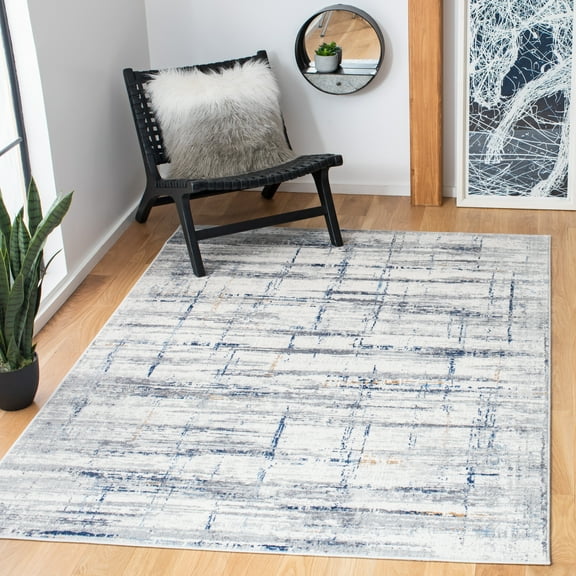 SAFAVIEH Amelia Doncho Abstract Area Rug, Gray/Blue, 8' x 10'