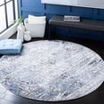 thumbnail image 1 of SAFAVIEH Amelia Elihu Abstract Area Rug, Ivory/Gray, 6'7" x 6'7" Round, 1 of 11