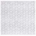 thumbnail image 1 of SAFAVIEH Amelia Floella Geometric Area Rug, Grey/Ivory, 6'7" x 6'7" Square, 1 of 8