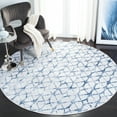 thumbnail image 1 of SAFAVIEH Amelia Floella Geometric Area Rug, Gray/Navy, 6'7" x 6'7" Round, 1 of 11