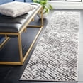 thumbnail image 1 of SAFAVIEH Amelia Francis Abstract Runner Rug, Gray/Charcoal, 2' x 8', 1 of 11