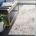 thumbnail image 1 of SAFAVIEH Amelia Francis Abstract Runner Rug, Gray/Light Gray, 2' x 8', 1 of 11