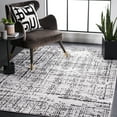 thumbnail image 1 of SAFAVIEH Amelia Gorden Abstract Area Rug, Gray/Charcoal, 6'7" x 6'7" Square, 1 of 11