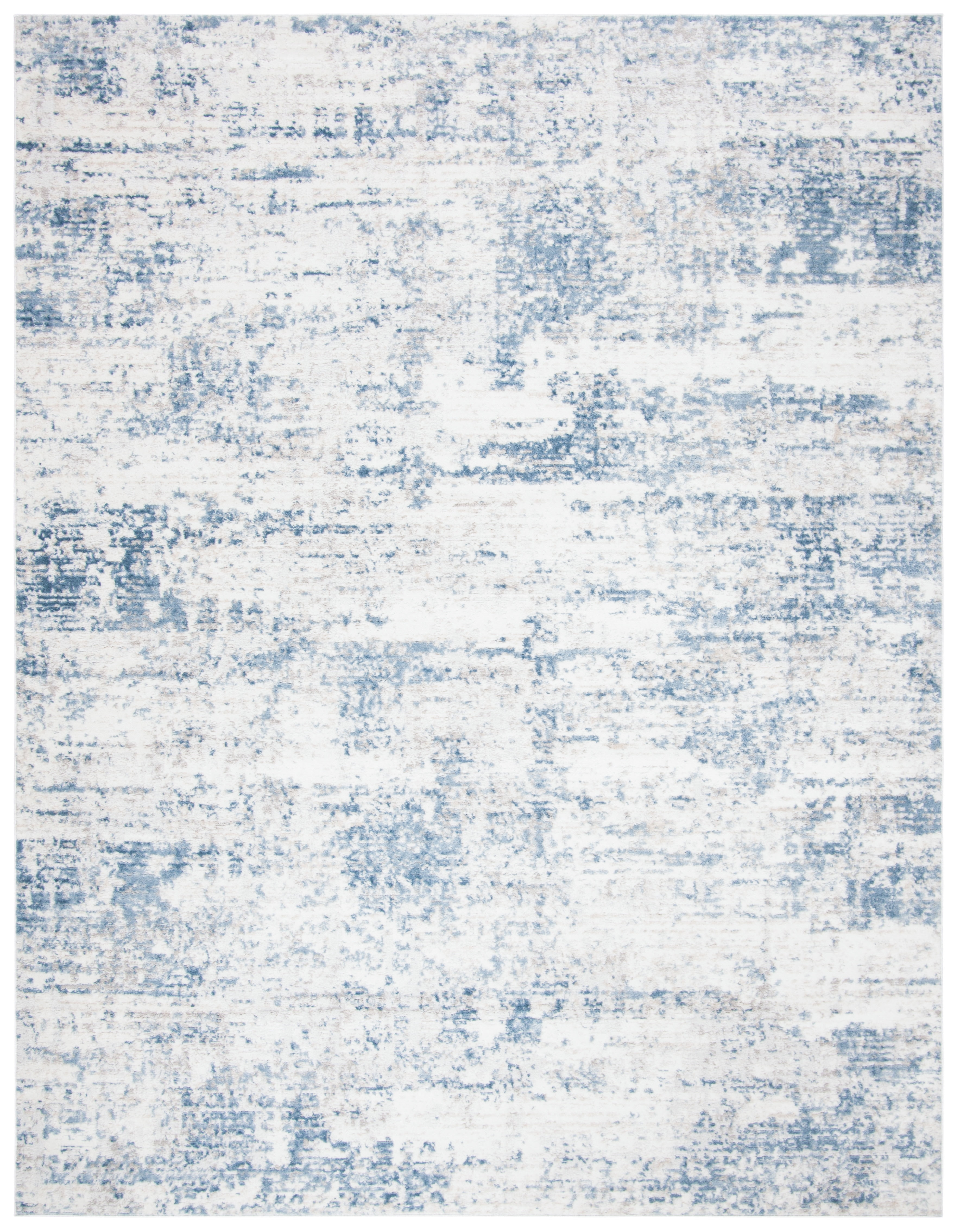 SAFAVIEH Amelia Ian Abstract Area Rug, Ivory/Blue, 11' x 15