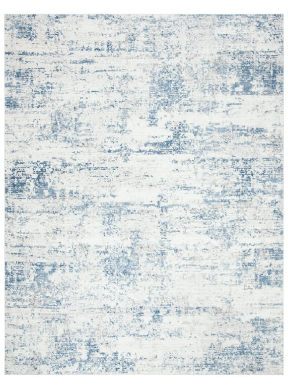 SAFAVIEH Amelia Ian Abstract Area Rug, Ivory/Blue, 8' x 10'