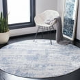 thumbnail image 1 of Safavieh Amelia Ian Abstract Area Rug, Ivory/Blue, 9' x 9' Round, 1 of 11