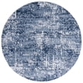 thumbnail image 1 of Safavieh Amelia Ian Abstract Area Rug, Ivory/Dark Blue, 6'7" x 6'7" Round, 1 of 8