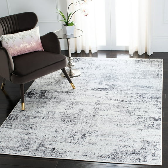 Safavieh Amelia Ian Abstract Area Rug, Ivory/Gray, 6' x 9'