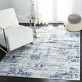 thumbnail image 1 of Safavieh Amelia Ian Abstract Area Rug, Ivory/Navy, 5'3" x 7'6", 1 of 13