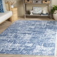 thumbnail image 1 of Safavieh Amelia Ian Abstract Area Rug, Ivory/Steel Blue, 6' x 9', 1 of 11
