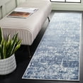 thumbnail image 1 of Safavieh Amelia Ian Abstract Runner Rug, Ivory/Steel Blue, 2'2" x 8', 1 of 10